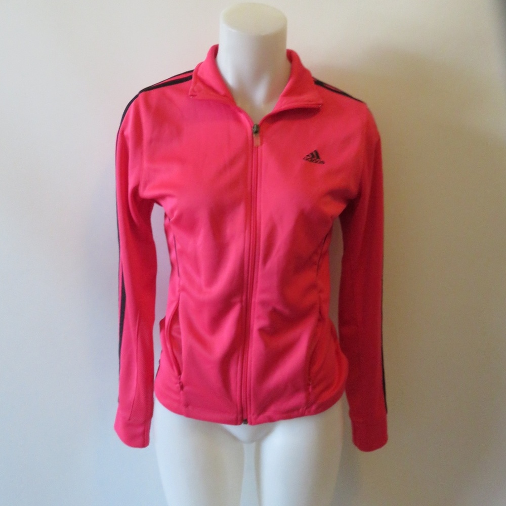 ADIDAS PNK CLIMALITE ATHLETIC FULL ZIP JACKET S*